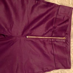 Wax coated high waisted jegging small.